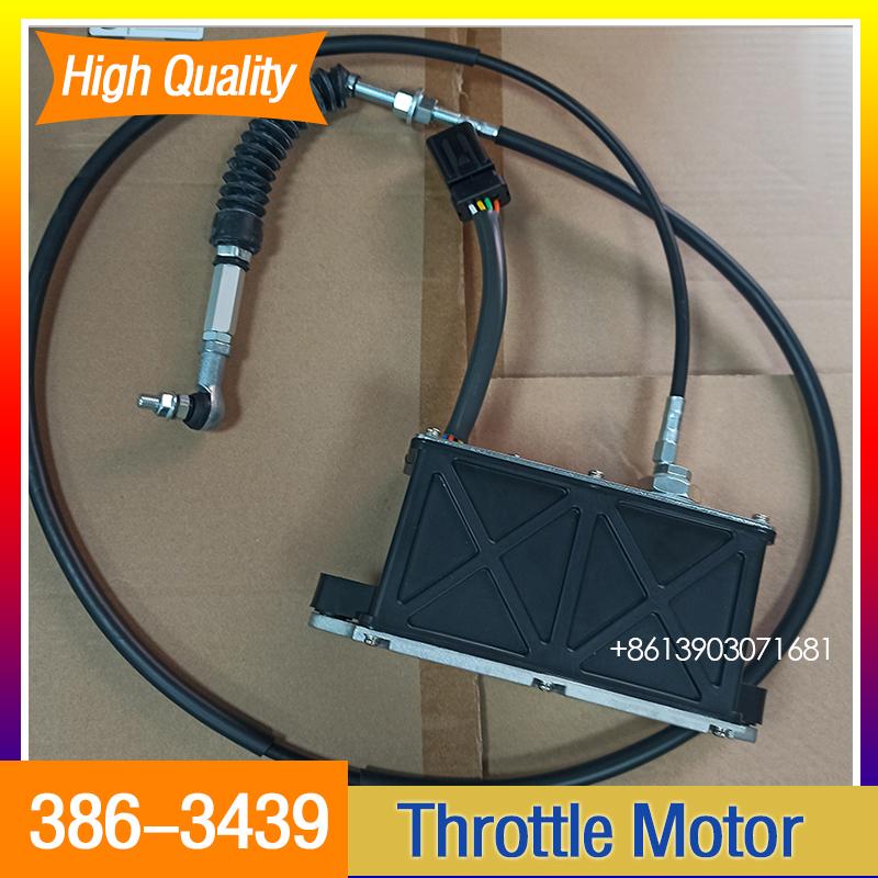 E320D2 Throttle Motor Stepper 386-3439 for Excavator E320D2 Governor Accelerator 3863439