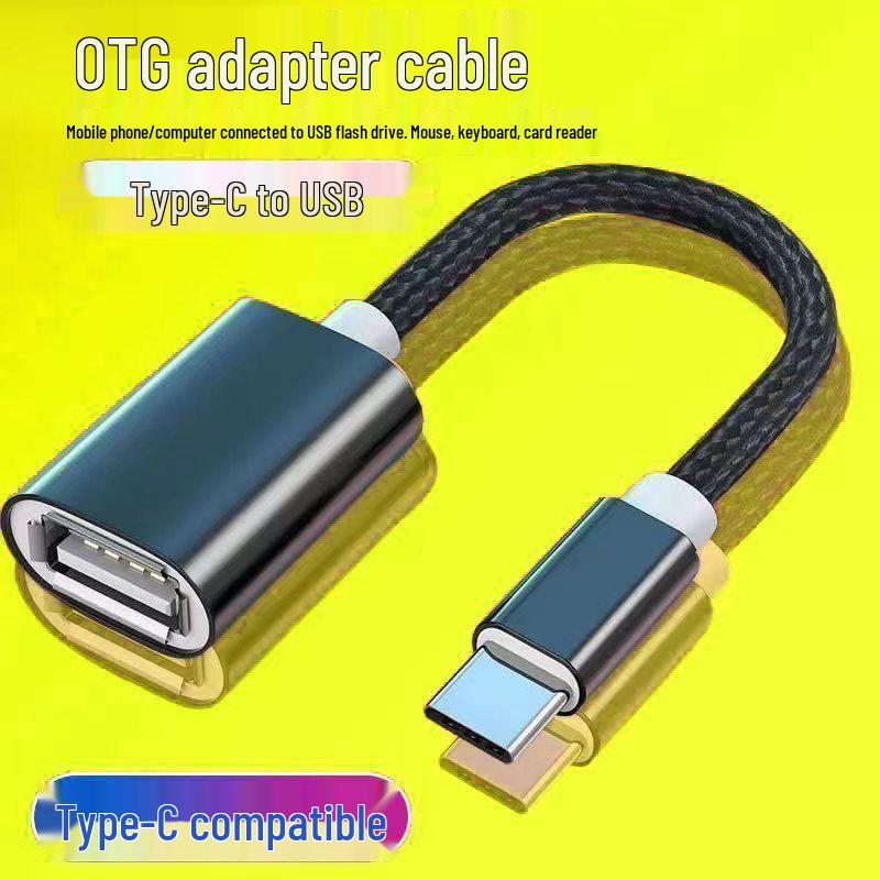 USB-C OTG Adapter for Huawei, Vivo, Xiaomi, and OPPO Phones: Connect USB Flash Drives Easily