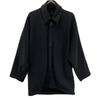 Balenciaga 20AW 641628 Black Basketball Cocoon Shirt Jacket Jacket XS blackUsed