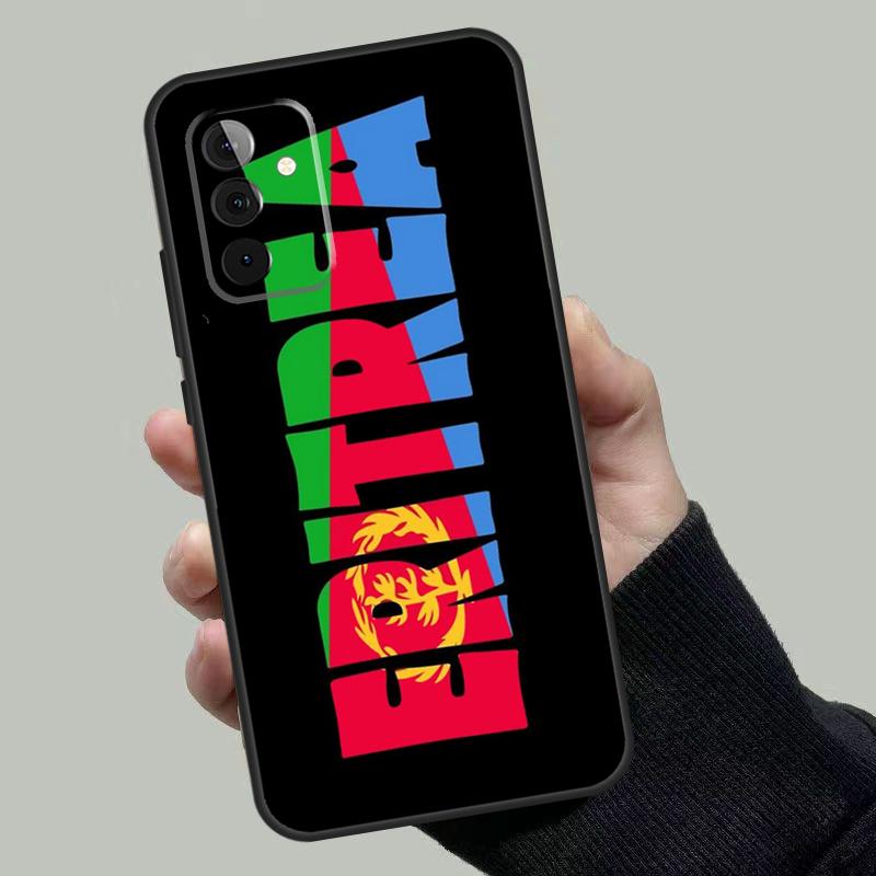 Eritrea Flag Case For Samsung Galaxy A33 A53 A13 A23 A17 A06 A16 A56 A36 A54 A34 A14 A52 A32 A15 A35 A55