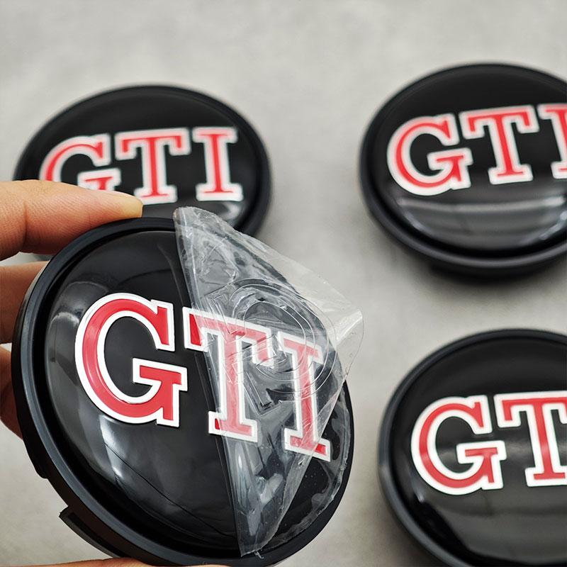 2026 New For VOLKSWAGEN VW 20pcs 65mm GTI Car Wheel Center Caps For Volkswagen R GTI Golf 6 Passat CC Magotan Touran Tiguan 3B76