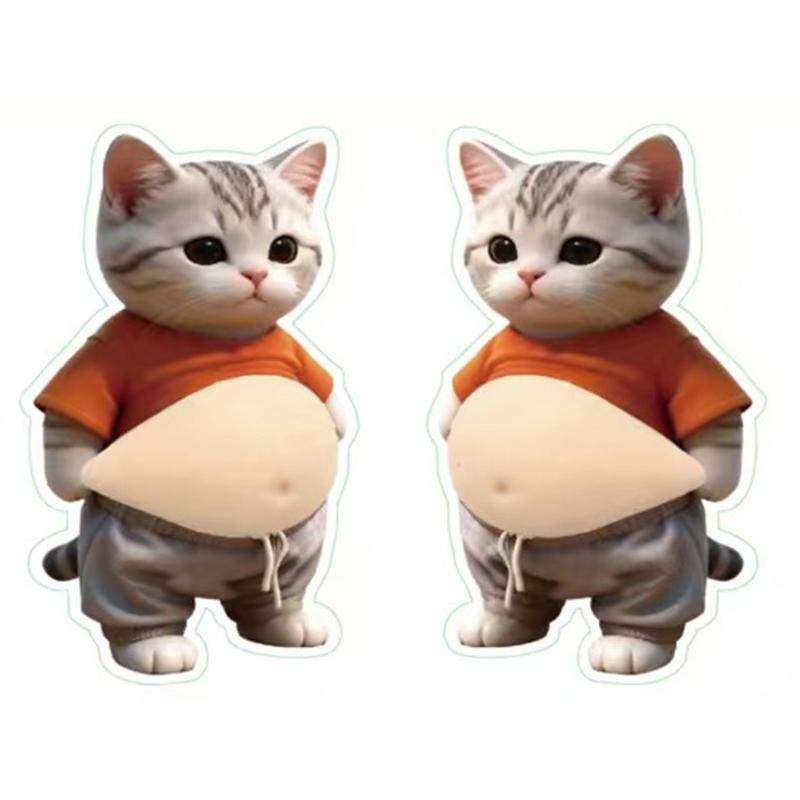 

Милые стикеры с сиба-ину для сжатия животика, 3D стикеры-собачки для снятия стресса, стикеры для обмена подарками детям, мультяшные стикеры