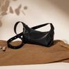 Neue Rindsleder Knödeltasche Nischen-Design Modisch Alleskönner Leder Achselhöhle High-End Einzelschulter Crossbody