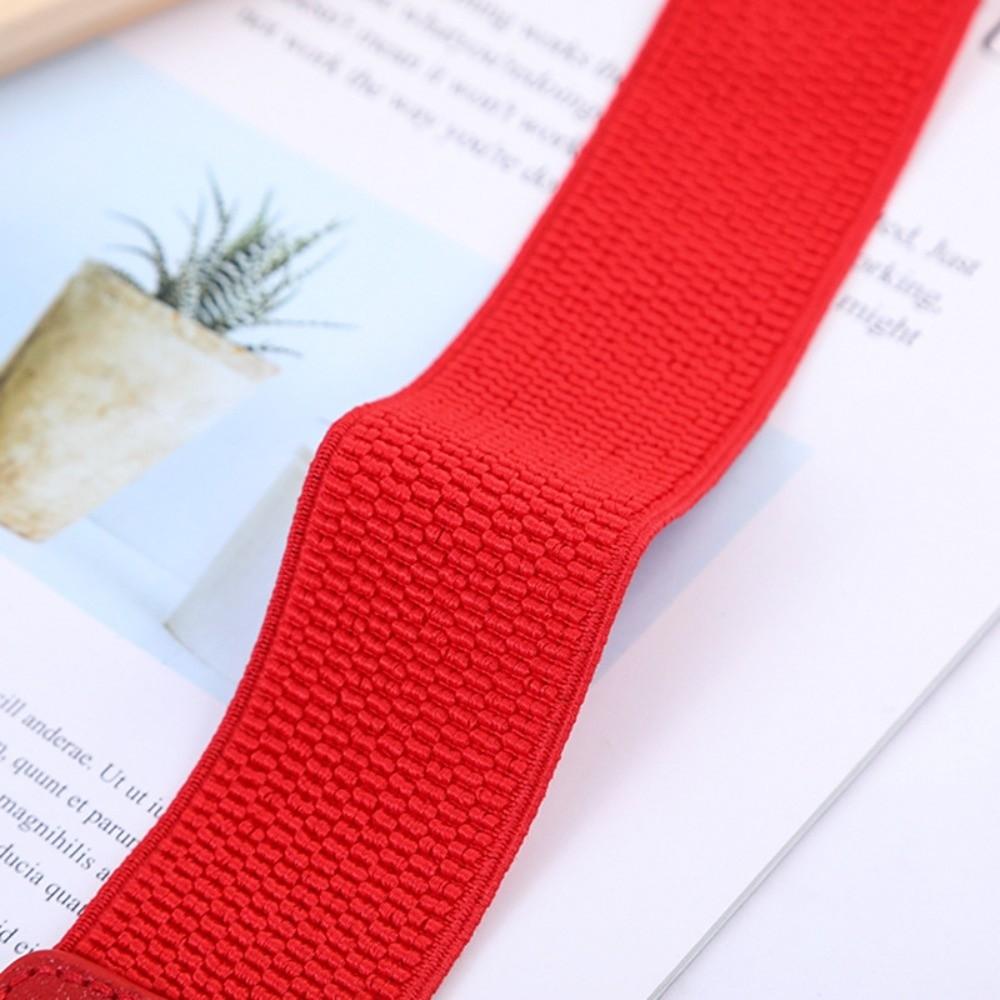 Round Buckle Waistband Casual Waist Belts Exquisite Waist Strap  Women