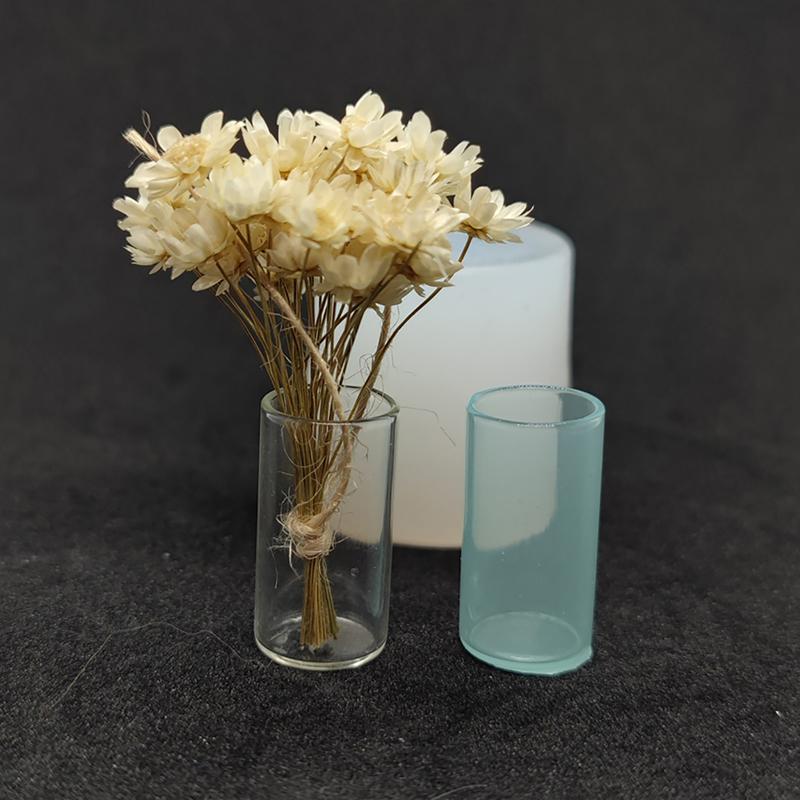 Dollhouse Miniature Vase Silicone Mold Dolls House Home Decoration Accessories Dollhouse Ornament