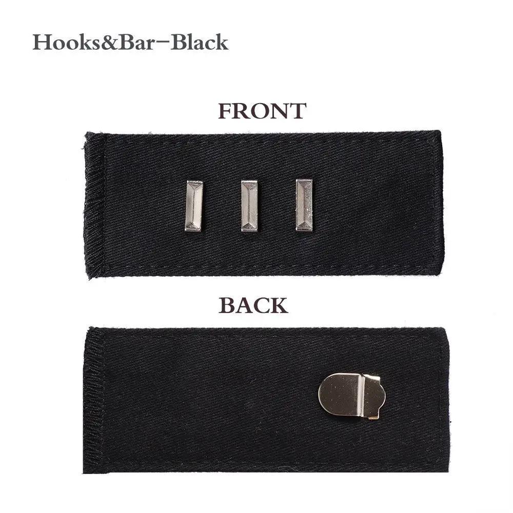 1PC Jeans Trousers Skirts Garment Accessories Pant Extender Belt Waist Band Button Hooks