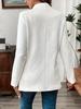 2025 Autumn/Winter European & American Women's Three-Button Double-Breasted Coat