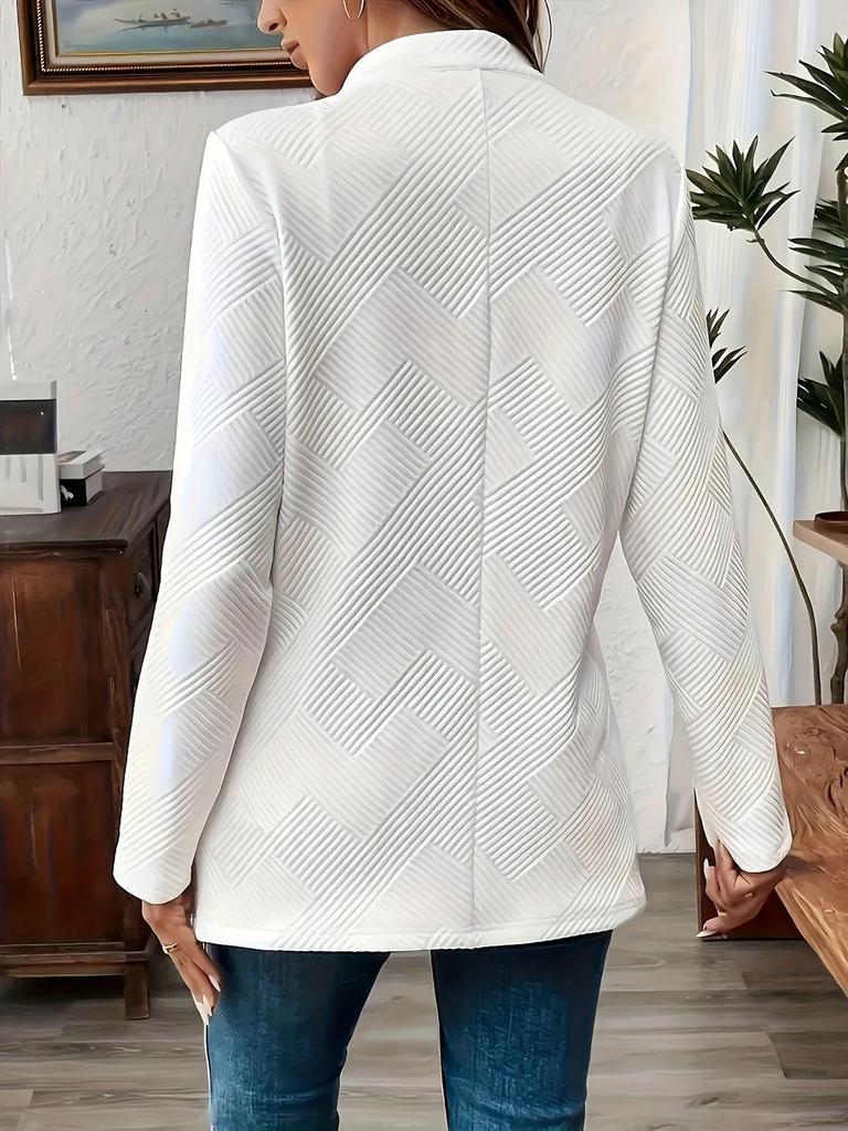2025 Autumn/Winter European & American Women's Three-Button Double-Breasted Coat