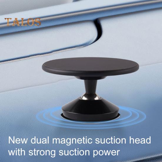 Magnetic Gym Phone Mount Aluminum Alloy Fitness Phone Holder for Treadmill Adjustable Universal N52 Magnet Stand Compatible with All Smartphones