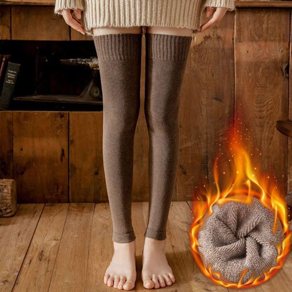 Farbige JK-Uniform für Mädchen Kniestrümpfe Damen Beinwärmer Lolita Armstulpen Gestrickte Fußabdeckung