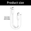 10/20/50cm Short 100W Type C To Type C Cable 90 Degree Elbow Data Cable 480mbps Fast Charging Cord for Mobile Phone