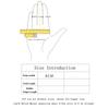 Fashion Half Finger Short Thin Punk PU Leather Gloves For Women Outdoor Driving Cycling Touch Screen Motorcycle Sports Fitness