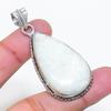 Natural Moonstone Gemstone Handmade 925 Sterling Silver Pendant 2.09" AP-15537