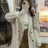 Women's Korean-Style Woolen Lapel Coat – Small Size, Loose Fit, Versatile for Spring & Autumn 2024
