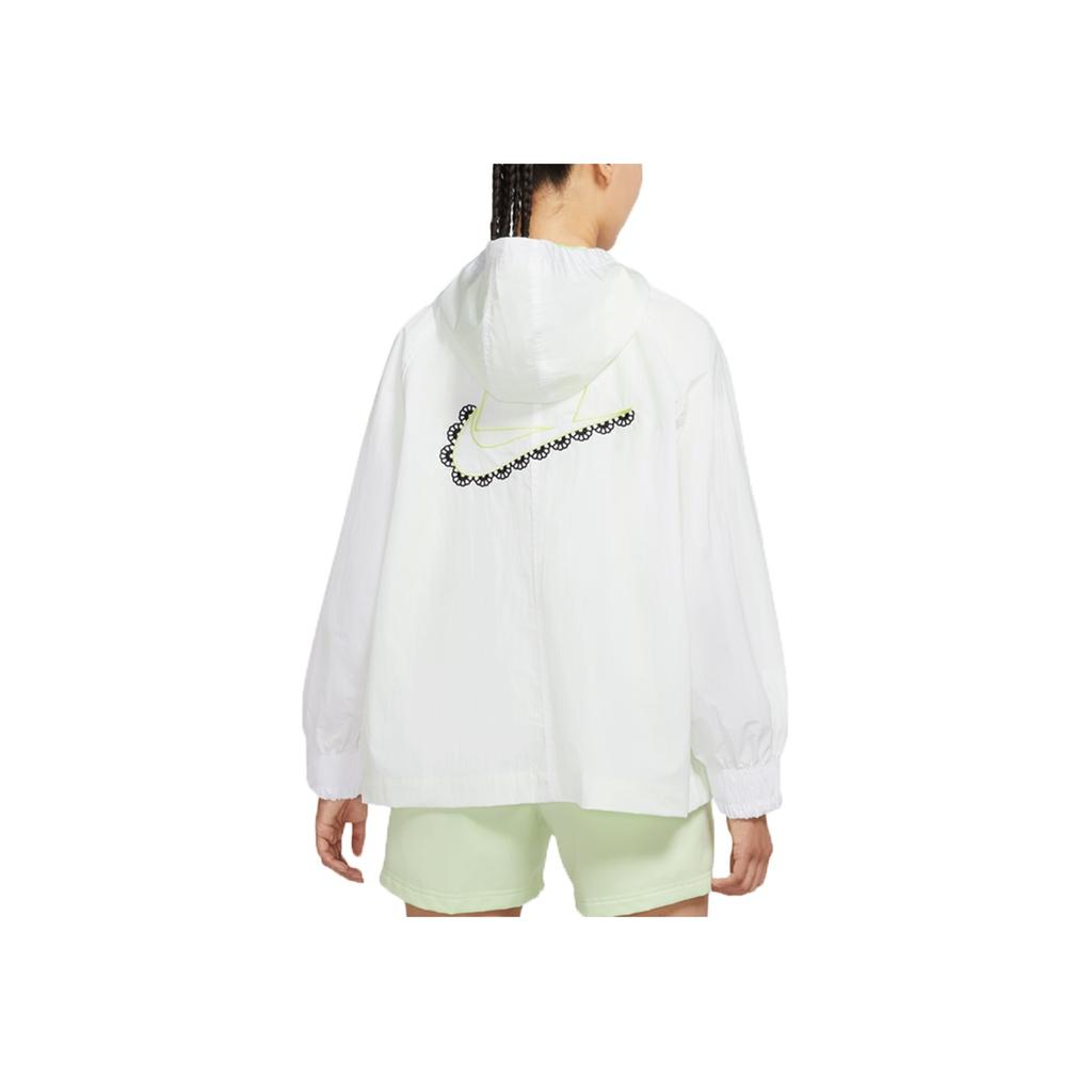 Nike Sportswear Nsw Casual Loose Woven Hooded Jacket Women jackets White DD4532-100