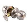 Round Door Knobs Knobset Round Shaped Entrance Lock Doorknob Stainless Steel Rotation Round Door Knobset Handle Enduring