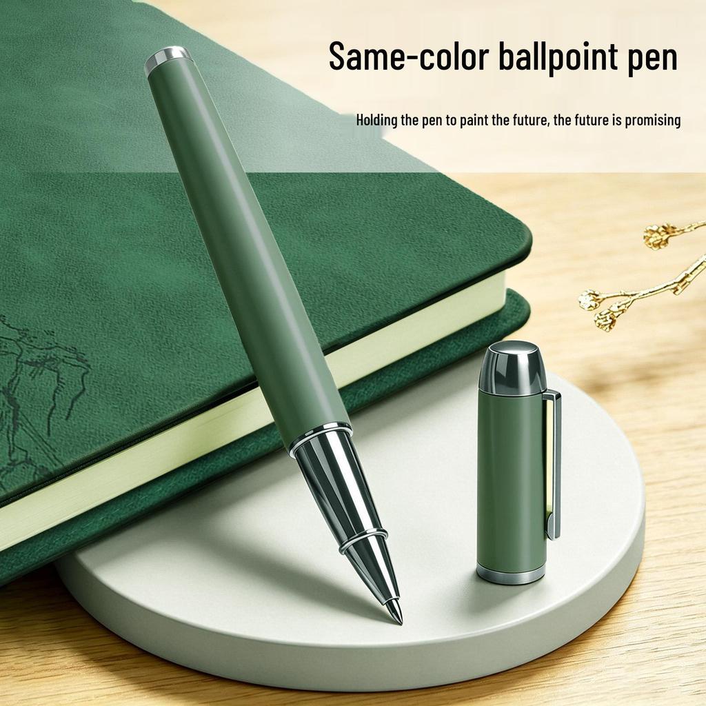 Chinese Style Soft Leather A5 Notebook - High-Quality Diary and Office Meeting Minutes Book