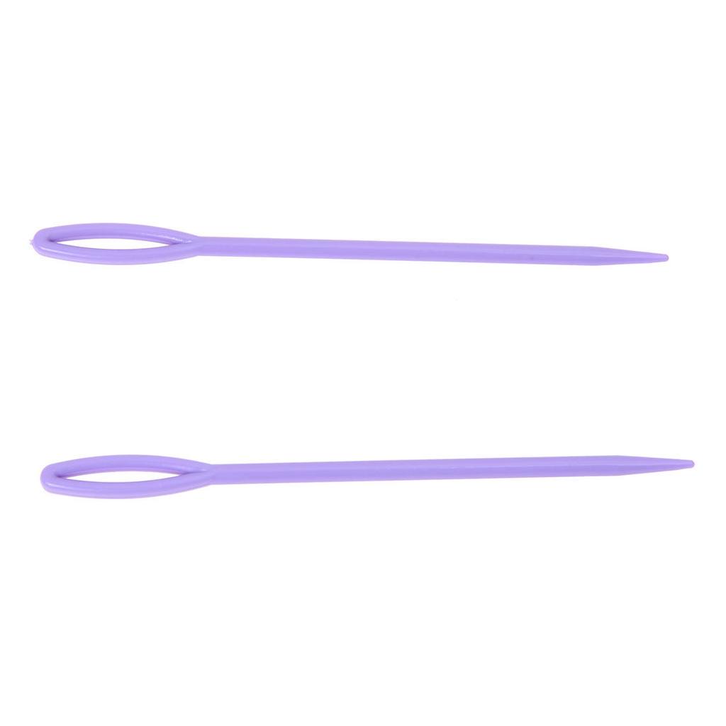 9cm Sizes Stuff Threading Plastic Braiding Needle Plastic Sweater Needle Yarn Hand Sewn Needle