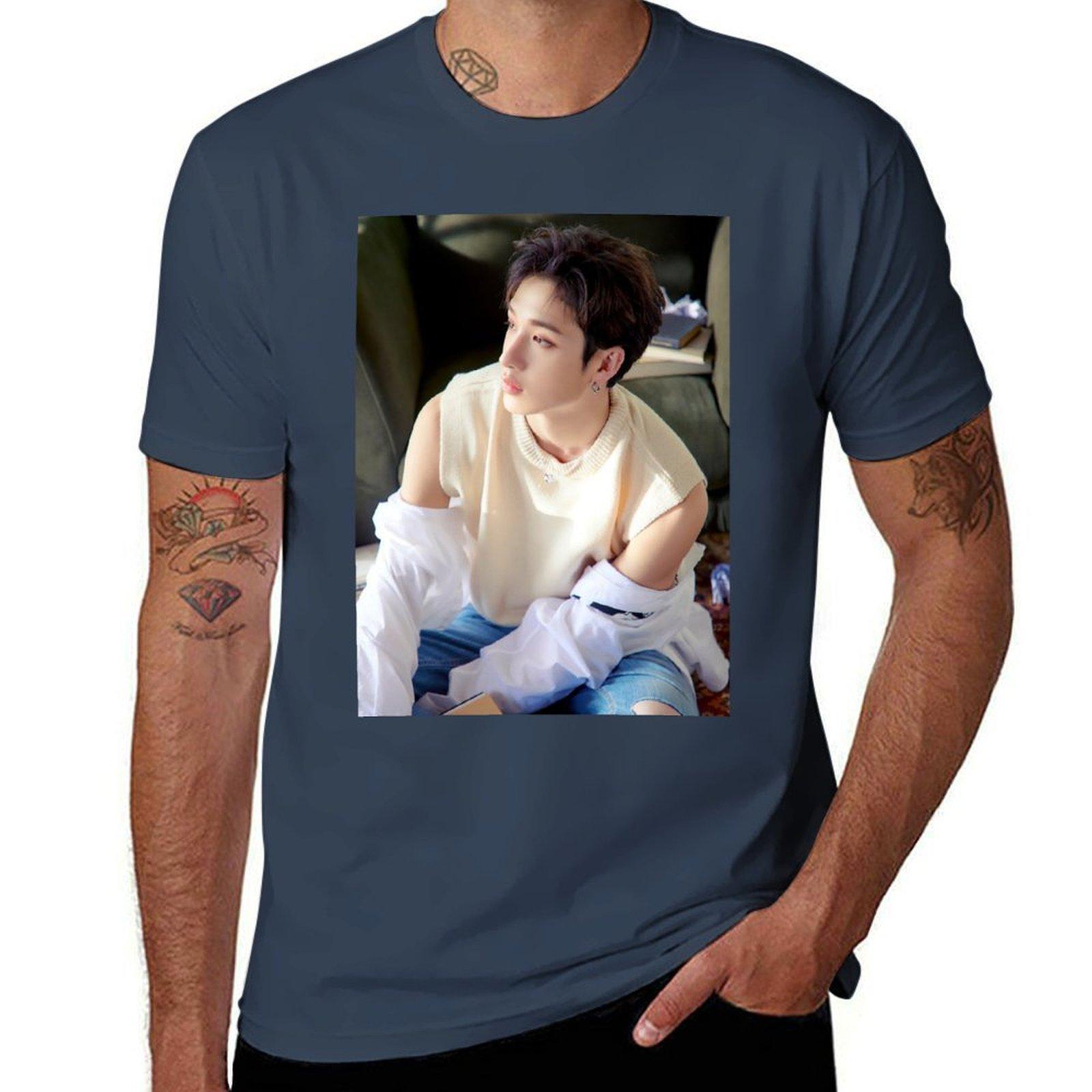Bangchan Tshirt Work Wear Short Sleeve Tshirt S