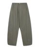Descheuis Curved Wide Cotton Denim Pants [Khaki]