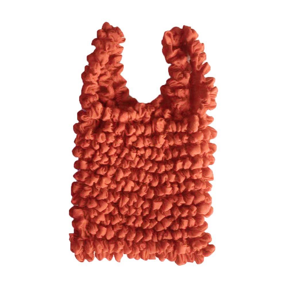 Creative Magic Expansion Fold плиссированные эластичные сумки хозяйственная сумка большой емкости многоцелевой эластичный пузырчатый мешок оранжевый 1570₽