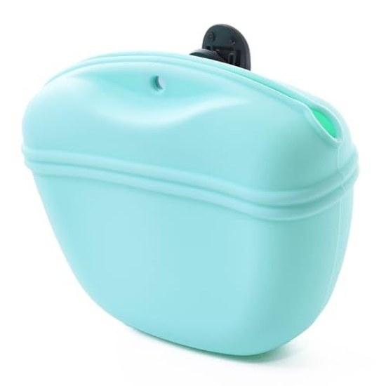 Fishing pouch portable trash bag garbage can thread waste tool storage silicone lightweight.