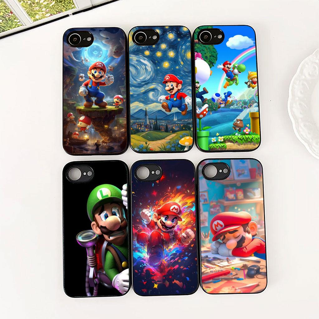 Poster M-marios-Wallpaper Phone Cover Soft Case for Samsung Galaxy S25 S24 S23 FE Ultra Plus S7 Edge S25+ S23+ A56 5G Casing