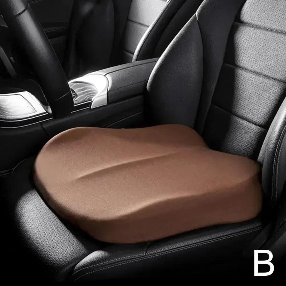 New Car Booster Seat Cushion Heightening Height Boost Mat Breathable Portable Car Seat Pad Fatigue Relief Suitable For Cars