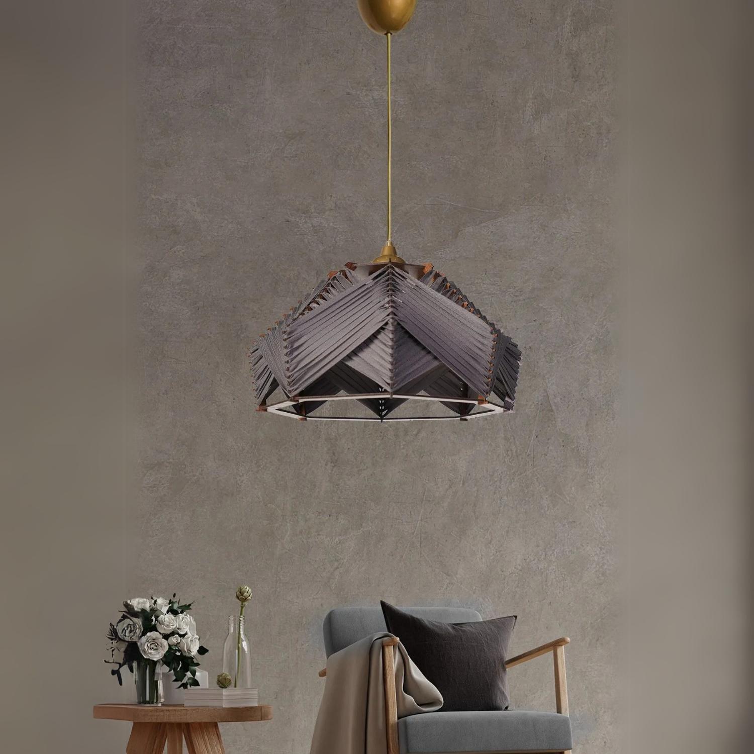 

Chaos Handmade Sarkıt Avize Gri 60 cm сірий колір