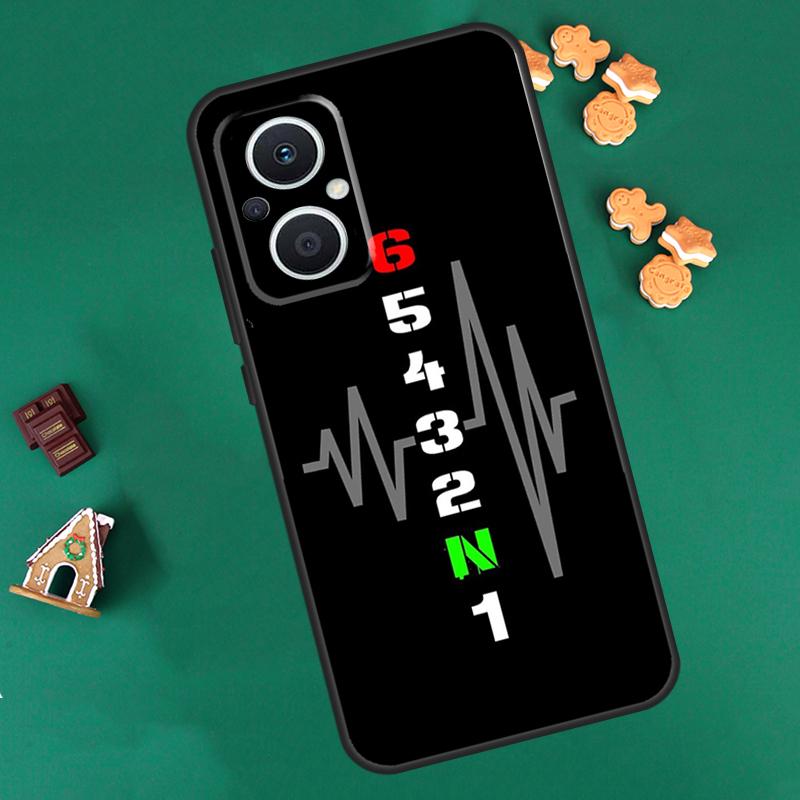 Motorcycle Gear Case For OPPO Reno 10 Pro 4Z 5Z 8T 4 5 6 7 8 Lite OPPO Find X6 Pro X3 X2 Neo X5 Lite Cover
