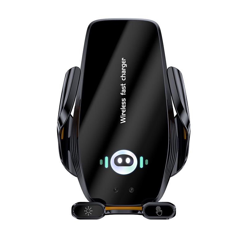 Smart Car Mount with Wireless Charging & Infrared Sensor for Mobile Phones