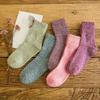 5 Pairs of Women'S Winter Thick Warm Socks, Breathable And Cold-Resistant, Comfortable Mid-Calf Socks for Autumn And Winter.