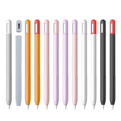 Estojo de Lápis de Silicone para Lápis Manga Protetora para Lápis Empunhadura Capa de Pele Suporte