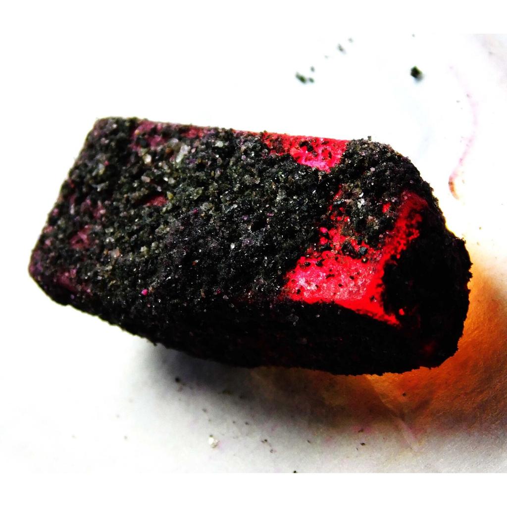 Natural Red Ruby Loose Gemstone 77 ct Dyed Rough for Lapidary and Gem Collections