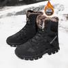 Zimowe wysokie buty turystyczne męskie Outdoor Mountain Climbing Sneaker męskie najwyższej jakości modne codzienne buty śnieżne do wędkowania i polowania