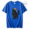 Unisexs Holiday Shirt TShirts Cute Cat Christmas Prints Graphic Tees Comfortable Personality Street Tops Fashion Unisex Clothes