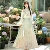 Yi Meng Ge Original Fairy Hanfu Women's Set: Chinese-Style Top & Skirt