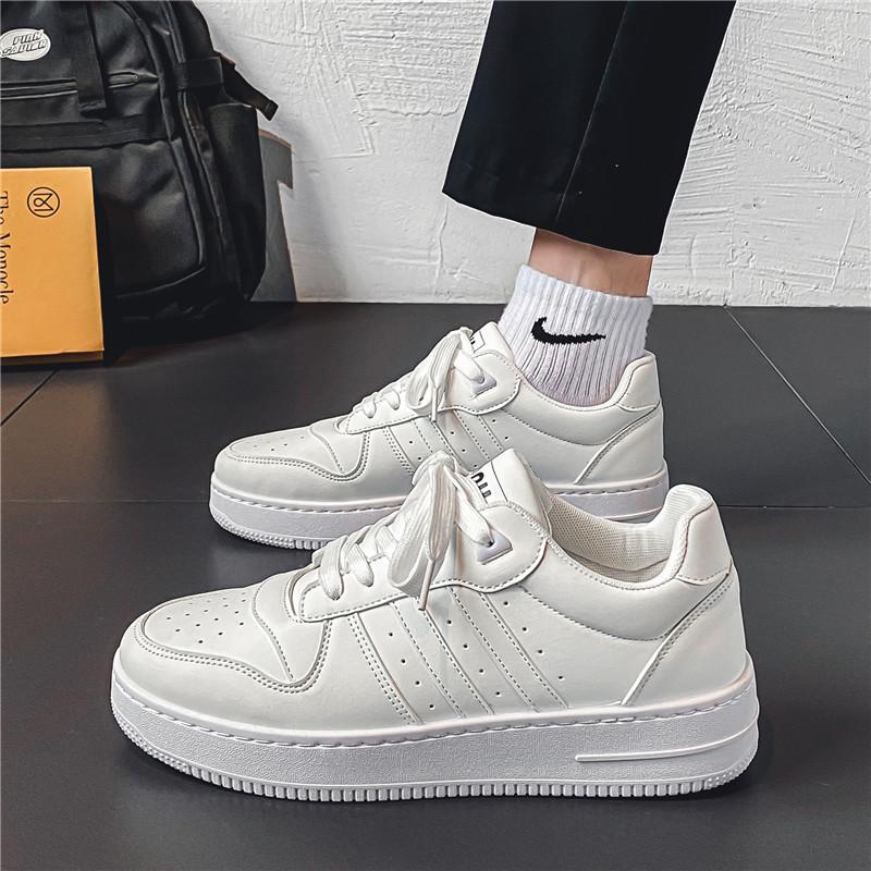 Shoes Men Breathable Sports Casual Shoes Sports White Shoes for Young Students.shoes