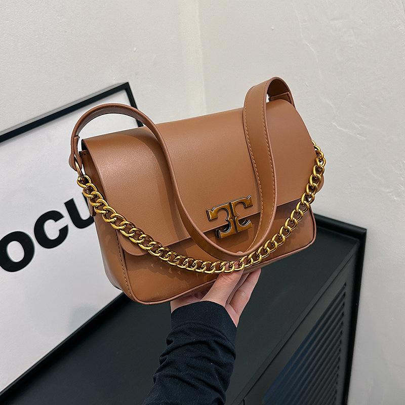 Lätt lyx personlig textur axillväska vår nya temperament enkel dam axelväska crossbody-väska