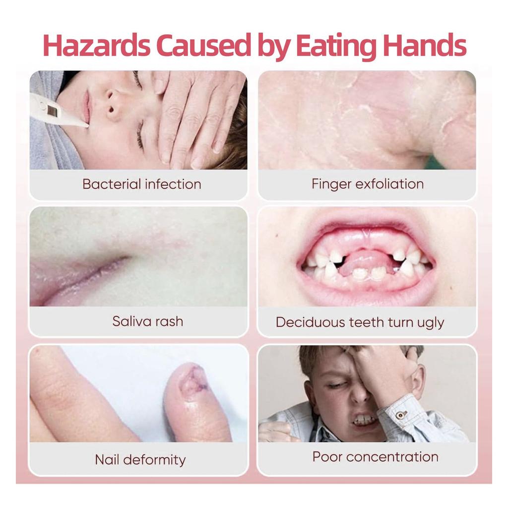 Baby Bitter Nail Lotion chrání nehty, 10 ml bez vedlejších účinků, zabraňuje kousání nehtů a hořké vodě u kojenců a malých dětí