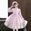 Lolita Princess Long Sleeve Birthday Dress for Girls - 2026 Spring Collection
