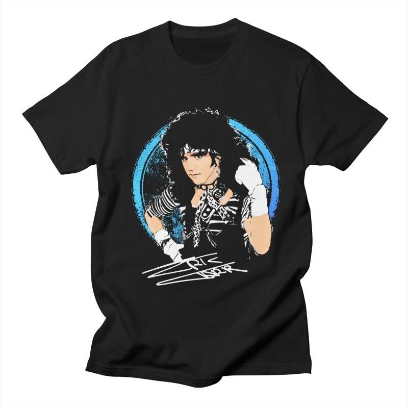 Rare Eric Carr Music Lover Heavy Cotton Black Full Size Unisex Shirt AG388 Unisex T-Shirt XXXXL