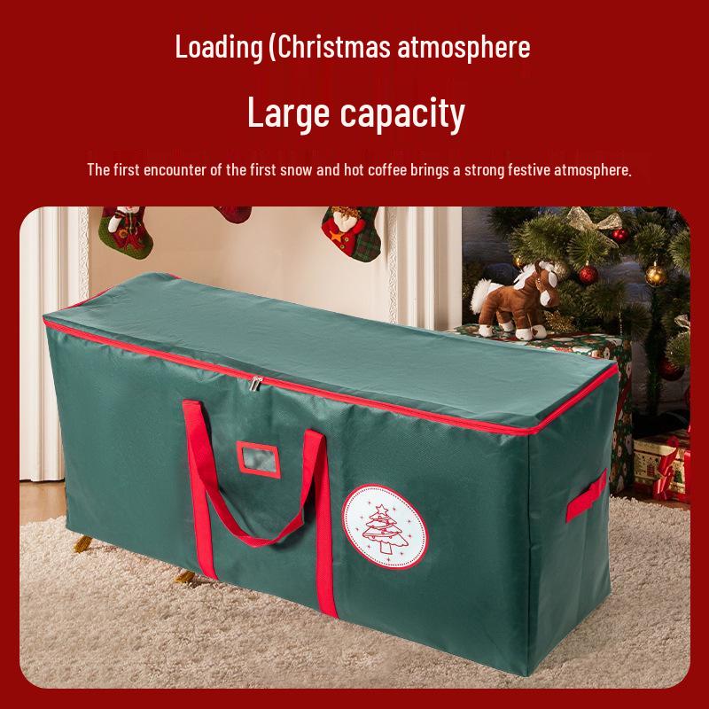 Foldable Large Capacity Christmas Tree Storage Bag for Easy Holiday Decoration Organization