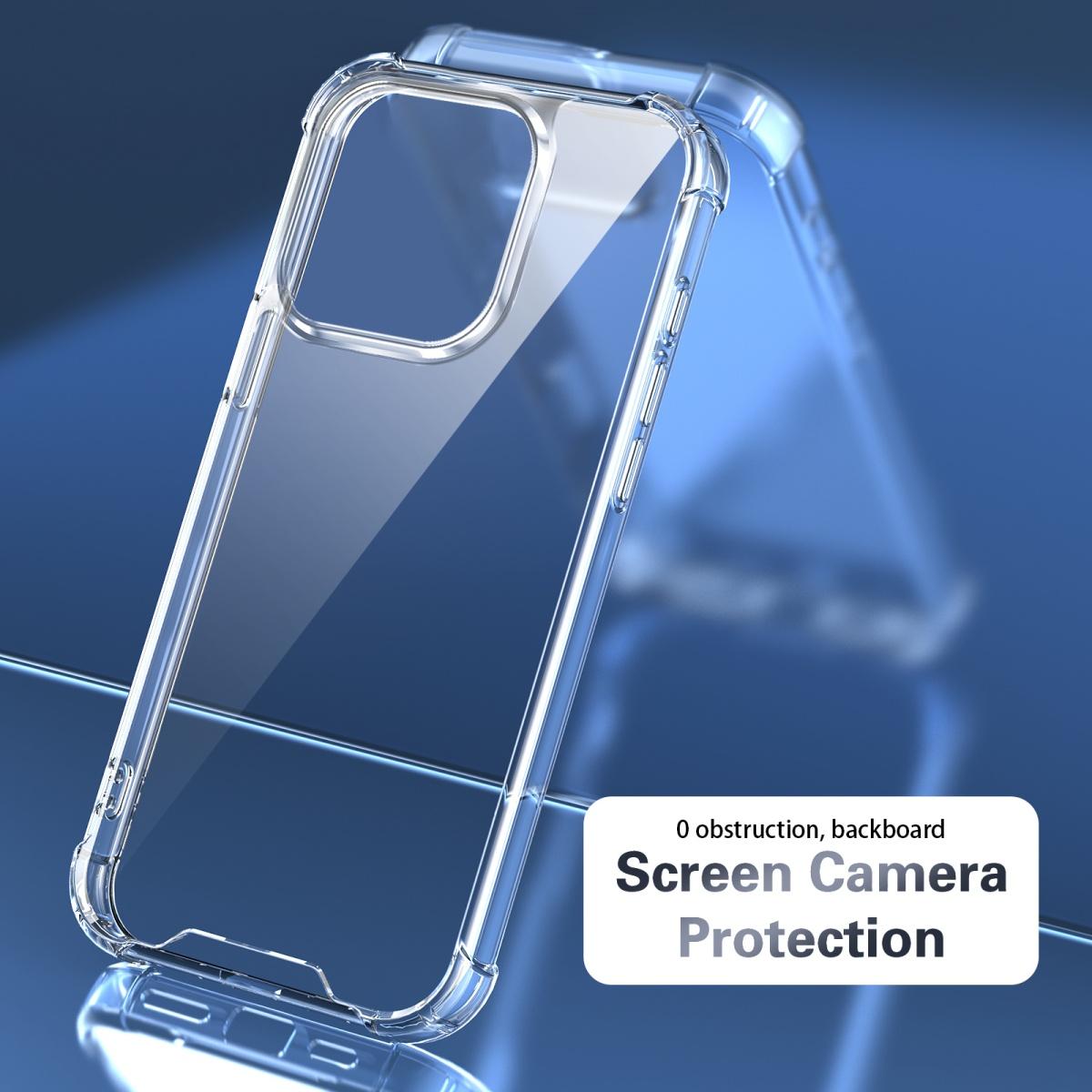 

Transparent Four-corner Anti-fall Phone Case For Oneplus 15 13 12 11 9 8 7 6 R T ACE 6 6T 5 Pro Nord CE 5 4 3 Lite 2 Clear Cover OnePlus 8 Pro чистый
