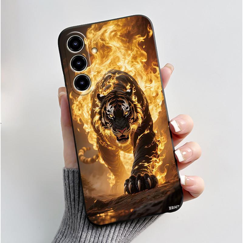 New Design Phone Case For ZTE Blade V80 Max/Nubia V80 Max Jelly Black Anti-scratch Soft Casing Colorful Rosy Cloud Pattern Shell