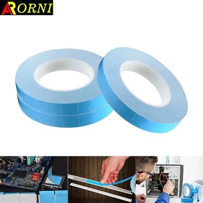 25mThermal Insulation Tape, Insulation Heat Dissipation Tape, Double-sided Thermal Interface Tape for Chip, LED Strip, Heat Sink