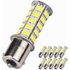 10 Pcs Extremely Super Bright 1156 1141 1003 BA15S 68-SMD LED Replacement Light Bulbs for RV Indoor Lights(10-Pack, Pure White (6000K-6500K Color