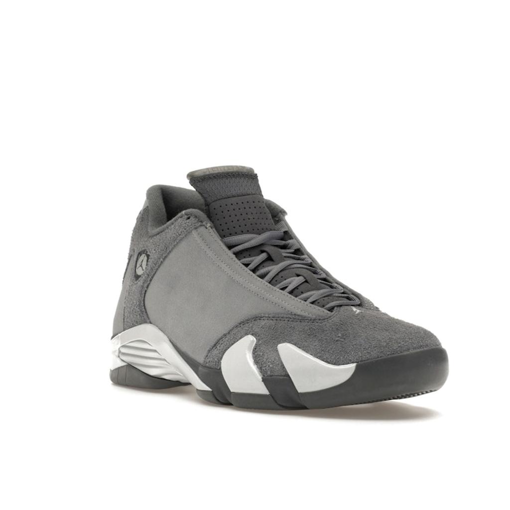 Air Jordan 14 Retro Flint Grey Men Sneakers Stealth-Grey White FJ3460-012