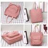 1PC Bolso de pana original japonés para otoño e invierno, bolso tote, simple y versátil, literario y de gran capacidad, bolso de hombro cruzado