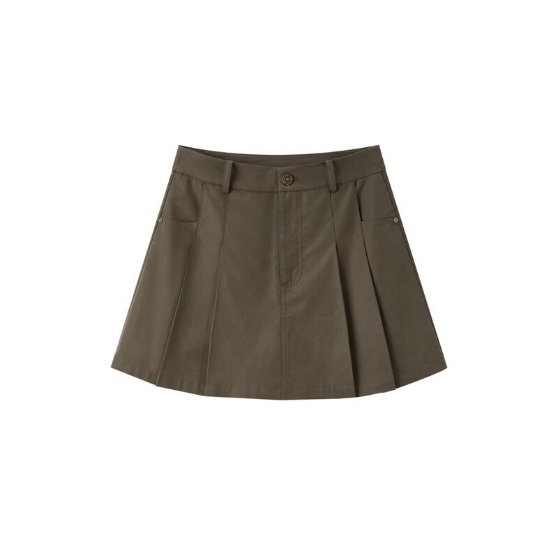 LED'IN Korean Style Pleated Skort Shorts